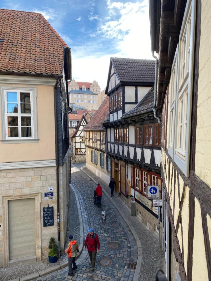 Ferienwohnung Helene Im Einzeldenkmal - Lange Gasse 29 Quedlinburg Exterior photo